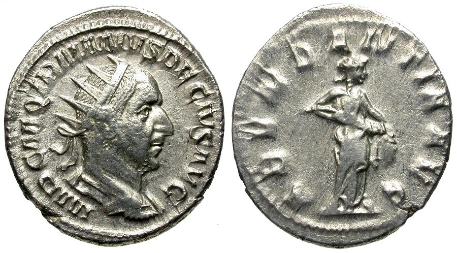 Marc Breitsprecher - Lot Info: Trajan Decius (AD 249-251) AR ...